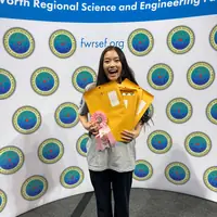 Vivian, Best of Fair and ISEF Finalist at FWRSEF