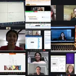 Future Female Scholars online tutoring session