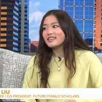 Vivian on KHOU 11 Great Day Houston for Future Female Scholars